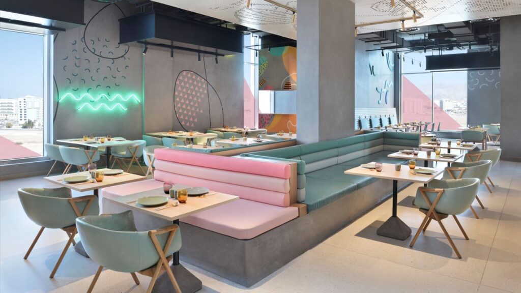 Aloft Muscat Hotel - The Backstage Restaurant