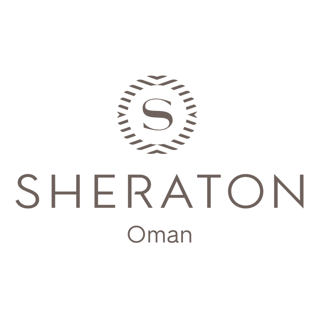 Sheraton Oman Hotel logo — 5-star hotel in Muscat city centre, WGO business partner