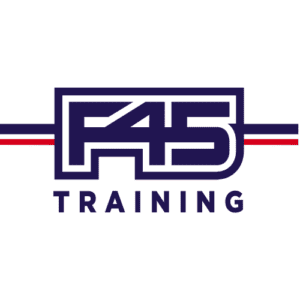 F45 Training logo, group fitness studio Salam Square Muscat