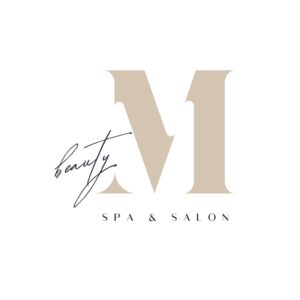 M Beauty Spa and Salon logo, ladies beauty spa with branches in Sarooj Al Qurum and Al Mawaleh South, Muscat