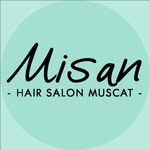 Misan Hair Salon Muscat logo, Swedish hairdresser and makeup artist in Azaiba, Muscat