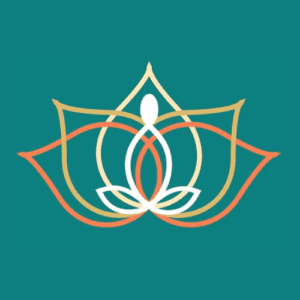 Aasana Yoga logo, yoga studio Bausher Muscat