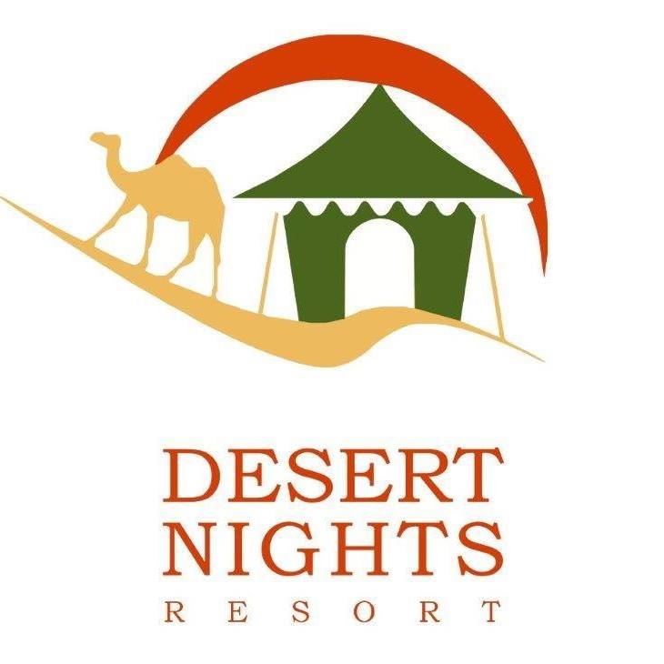 Desert Nights Resort logo, luxury desert camp Al Wasil Wahiba Sands Oman