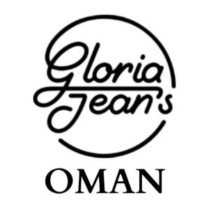 Gloria Jean's Coffees Oman logo, international coffee chain with multiple branches across Muscat and Oman