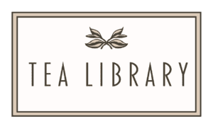 Tea Library logo, lobby café at Sheraton Oman Hotel Muscat